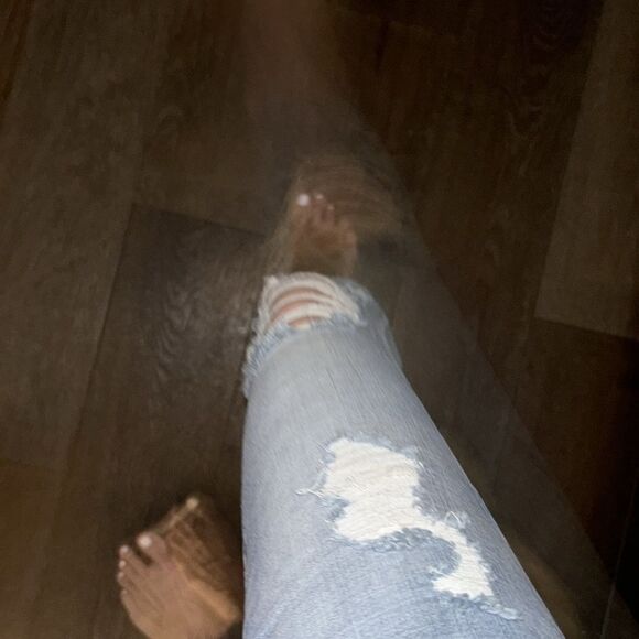 Kancan distressed stretch denim size 24 / 1 - Picture 3 of 8